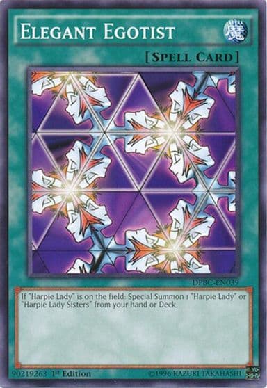 Elegant Egotist Duelist Pack: Battle City Yu-Gi-Oh! card