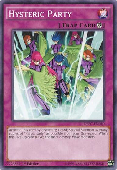 Hysteric Party Duelist Pack: Battle City Yu-Gi-Oh! card