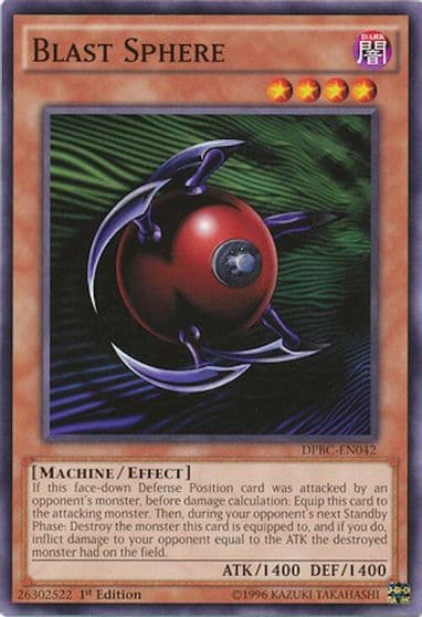 Blast Sphere Duelist Pack: Battle City Yu-Gi-Oh! card