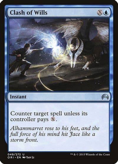 Clash of Wills Magic Origins Magic card