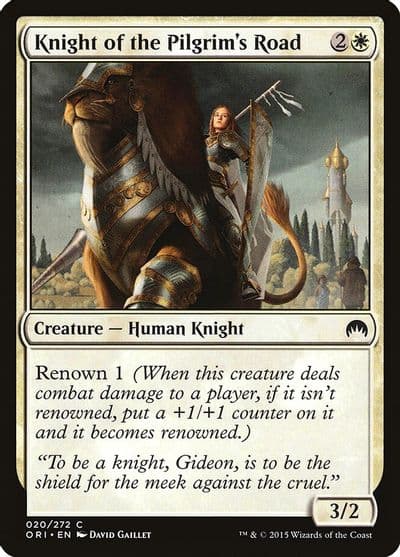 Knight of the Pilgrims Road Magic Origins Magic card