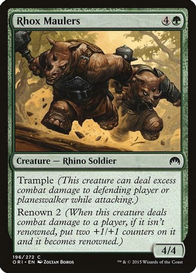 Rhox Maulers Magic Origins Magic card