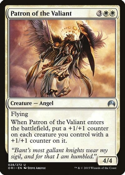 Patron of the Valiant Magic Origins Magic card
