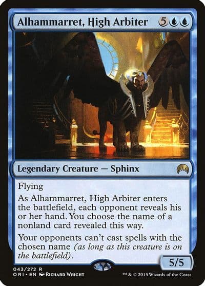 Alhammarret High Arbiter Magic Origins Magic card