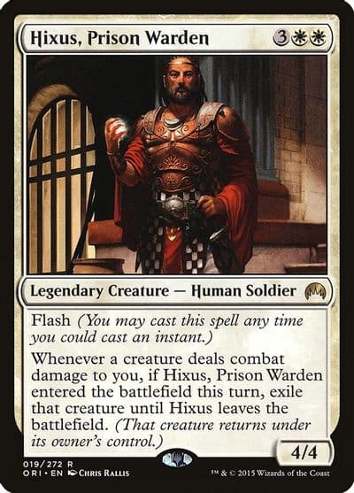 Hixus Prison Warden Magic Origins Magic card
