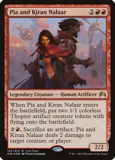 Pia and Kiran Nalaar Unique and Miscellaneous Promos Magic card