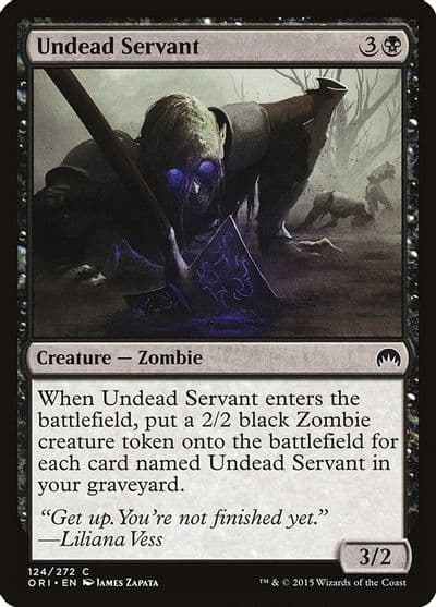 Undead Servant Magic Origins Magic card