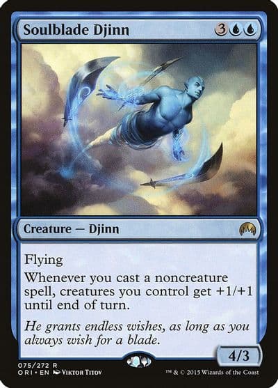 Soulblade Djinn Magic Origins Magic card