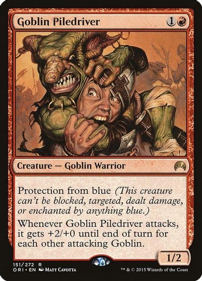 Goblin Piledriver Magic Origins Magic card