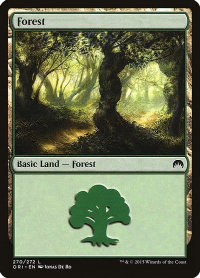 Forest 270 Magic Origins Magic card