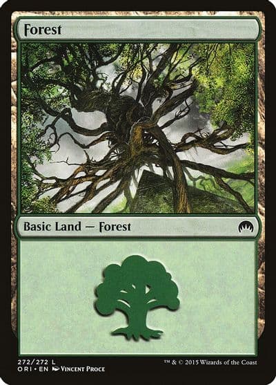 Forest 272 Magic Origins Magic card