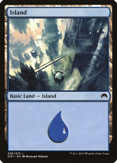 Island 259 Magic Origins Magic card
