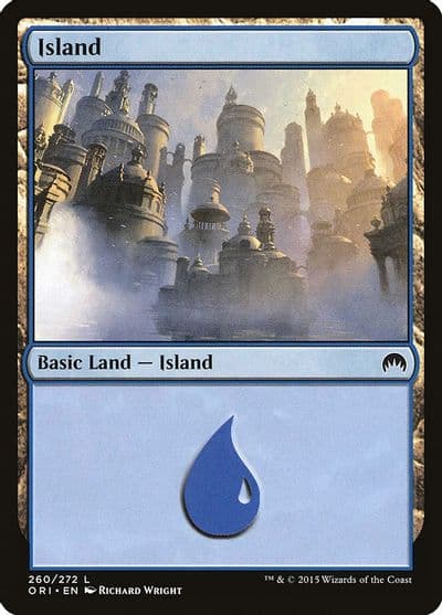 Island 260 Magic Origins Magic card