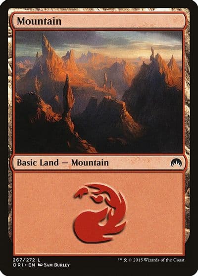 Mountain 267 Magic Origins Magic card