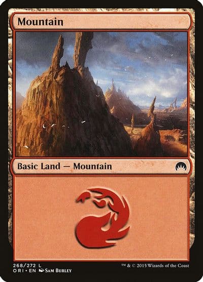 Mountain 268 Magic Origins Magic card