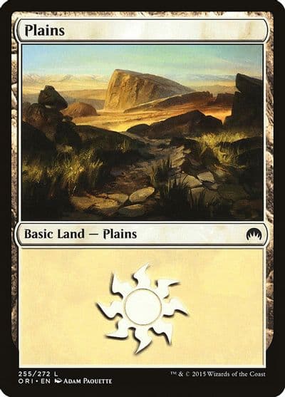Plains 255 Magic Origins Magic card