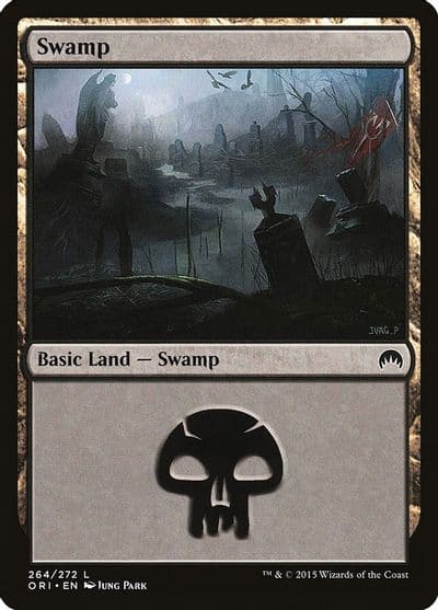Swamp 264 Magic Origins Magic card