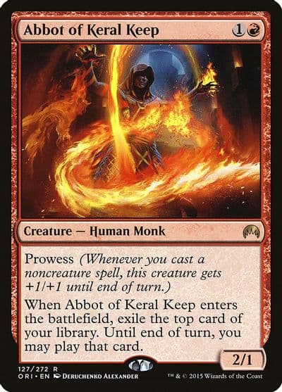 Abbot of Keral Keep Magic Origins Magic card