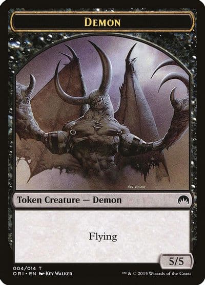 Demon Token Magic Origins Magic card