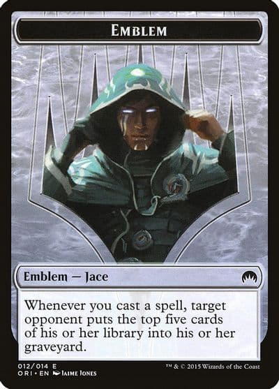 Emblem Jace Telepath Unbound Magic Origins Magic card