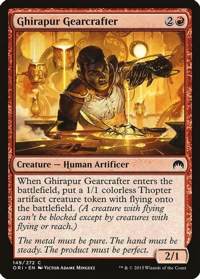 Ghirapur Gearcrafter Magic Origins Magic card
