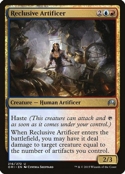 Reclusive Artificer Magic Origins Magic card
