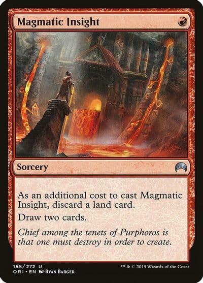 Magmatic Insight Magic Origins Magic card