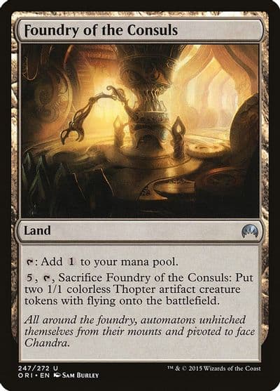 Foundry of the Consuls Magic Origins Magic card