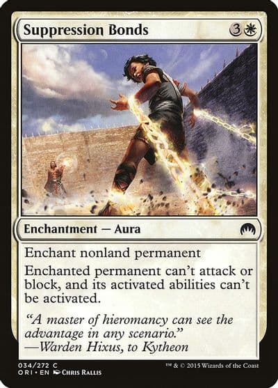 Suppression Bonds Magic Origins Magic card