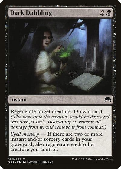 Dark Dabbling Magic Origins Magic card