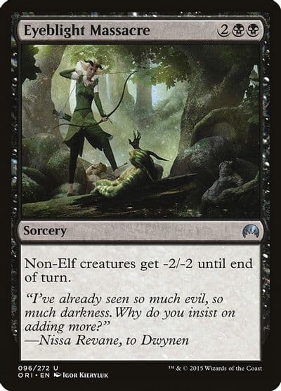 Eyeblight Massacre Magic Origins Magic card