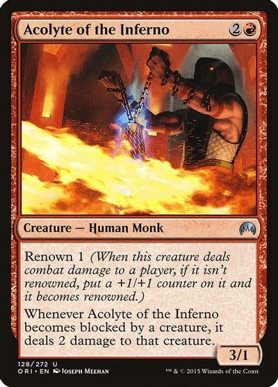 Acolyte of the Inferno Magic Origins Magic card