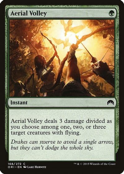 Aerial Volley Magic Origins Magic card