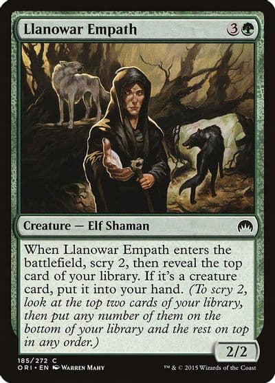 Llanowar Empath Magic Origins Magic card