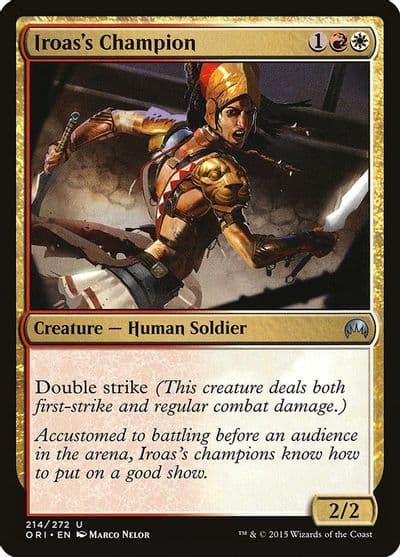 Iroass Champion Magic Origins Magic card