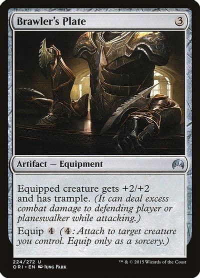 Brawlers Plate Magic Origins Magic card