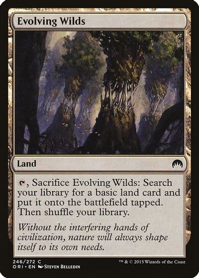 Evolving Wilds Magic Origins Magic card