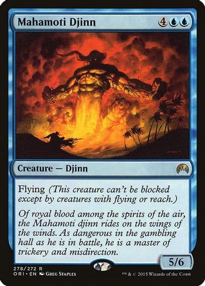 Mahamoti Djinn Magic Origins Magic card