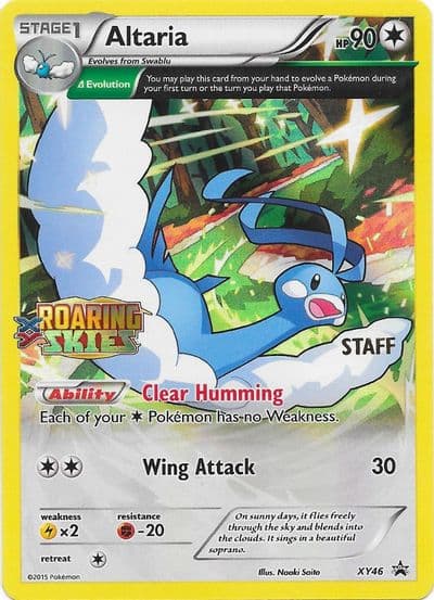 Altaria - XY46 (Prerelease) [Staff] XY Promos Pokemon card