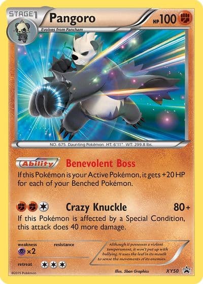 Pangoro - XY50 XY Promos Pokemon card