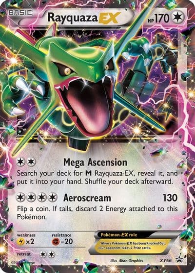 Rayquaza EX - XY66 XY Promos Pokemon card