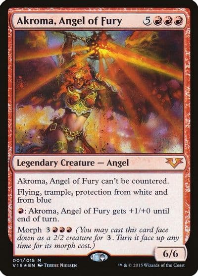 Akroma Angel of Fury From the Vault: Angels Magic card