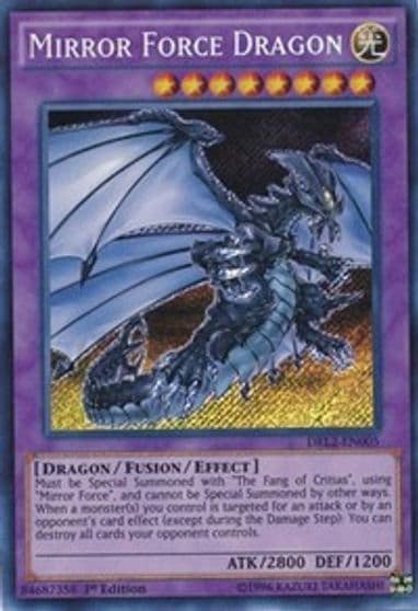 Mirror Force Dragon Dragons of Legend 2 Yu-Gi-Oh! card