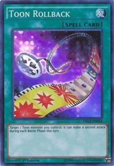 Toon Rollback Dragons of Legend 2 Yu-Gi-Oh! card