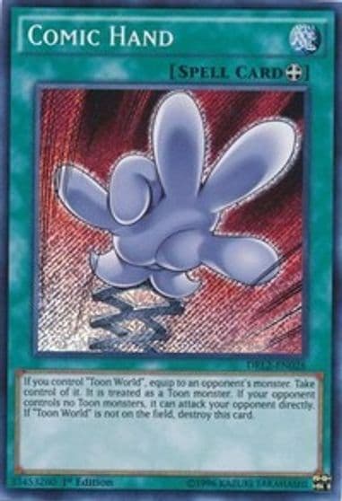 Comic Hand Dragons of Legend 2 Yu-Gi-Oh! card