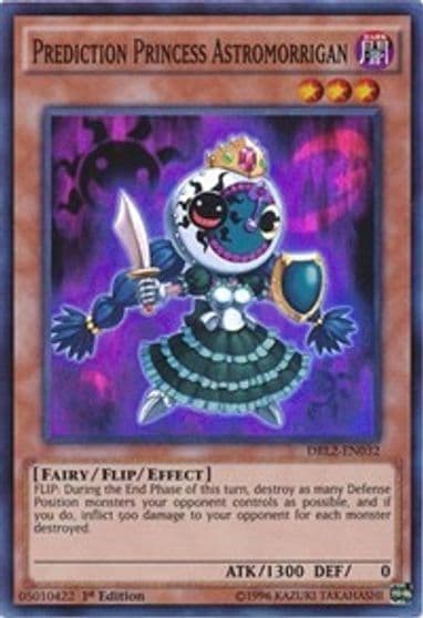 Prediction Princess Astromorrigan Dragons of Legend 2 Yu-Gi-Oh! card