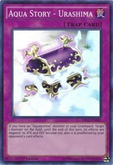 Aqua Story Urashima Dragons of Legend 2 Yu-Gi-Oh! card