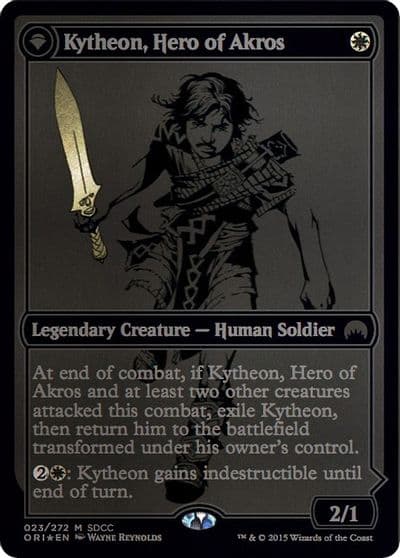 Kytheon Hero of Akros SDCC 2015 Exclusive Media Promos Magic card