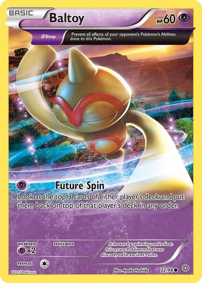 Baltoy (32) XY - Ancient Origins Pokemon card