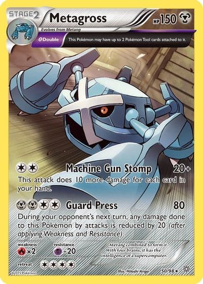 Metagross (50) XY - Ancient Origins Pokemon card